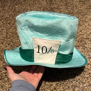 Disney Teal and Green Mad Hatter Hat